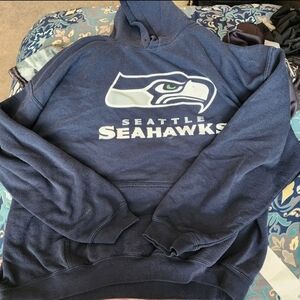 Nike Navy Blue Seattle Seahawks Hoodie